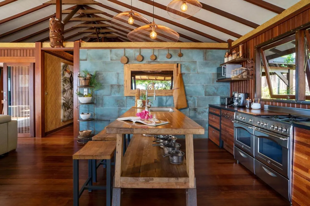 Villa Manuiti, Balinese Luxury Home - Private Swim Spa, Ocean View - Ofyr Bbq - Koi Pond Punaauia
